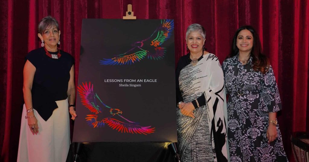 Sheila Singam at the Lessons From An Eagle book launch