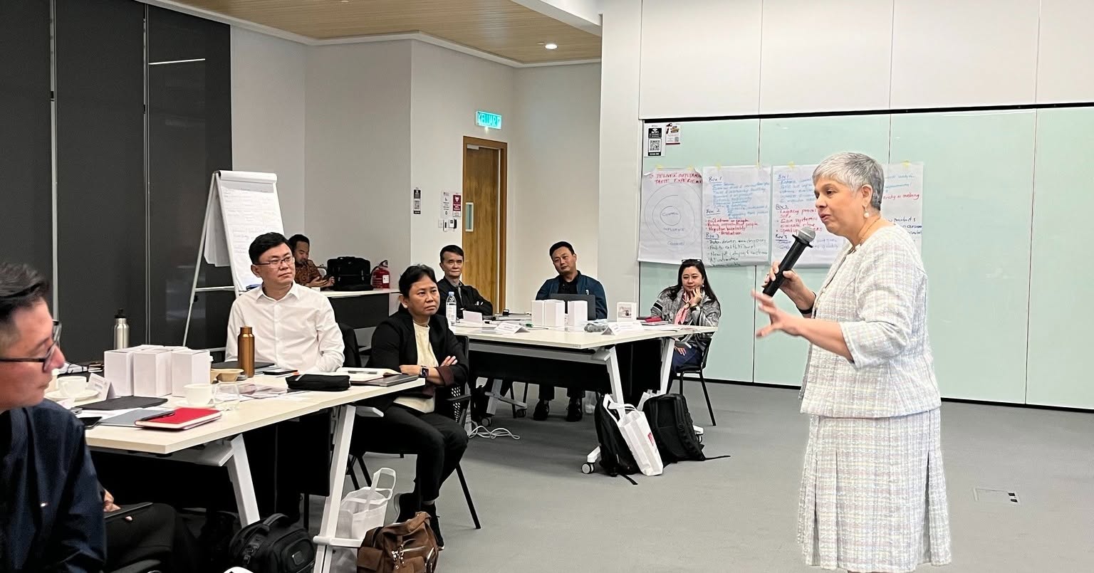 Senior leaders from Yathar Group participating in a leadership and execution training workshop co-delivered by Human Equation and Asia School of Business.